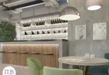 Рестро-Бар в Риге по проекту казахстанского дизайнера Арины Емец ресто-бар в Риге