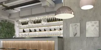 Рестро-Бар в Риге по проекту казахстанского дизайнера Арины Емец ресто-бар в Риге