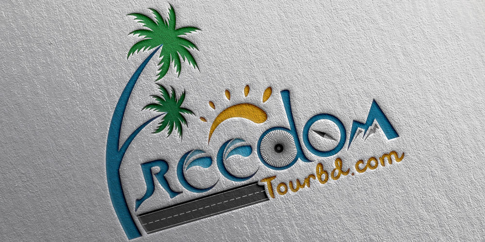 Top logo design trends 2019: дизайн логотипа для Freedom Tourbd.com