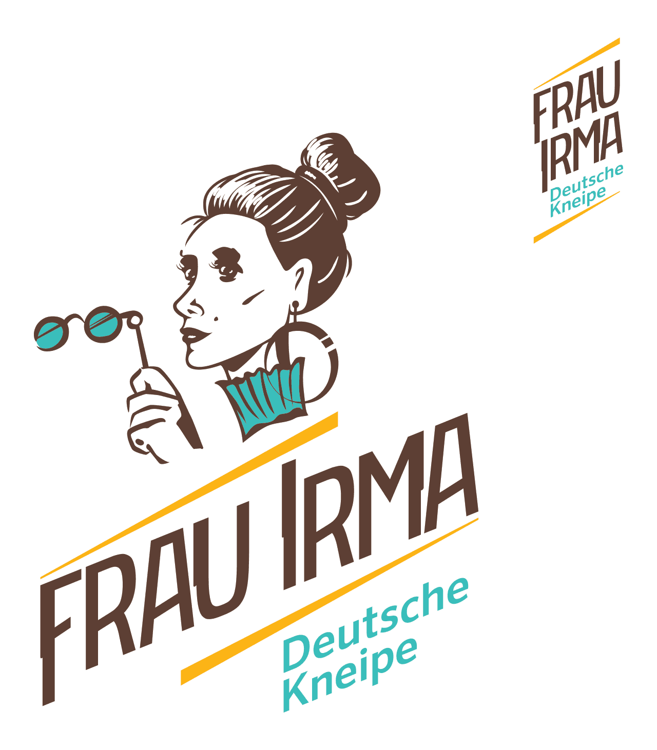 Frau Irma logo variation