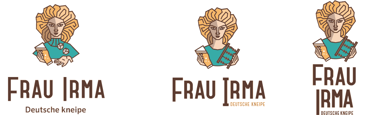 Frau logo variations