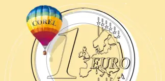 Дизайн монет евро был сделан в CorelDRAW 8