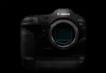 Следящая автофокусировка для съемки авто- и мотогонок Canon eos-r3 front black