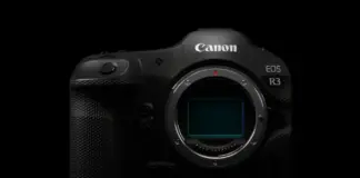 Следящая автофокусировка для съемки авто- и мотогонок Canon eos-r3 front black