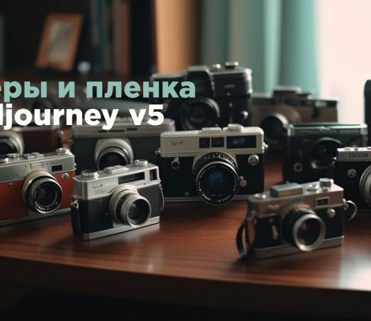 Советы по выбору камеры и пленки в Midjourney v5