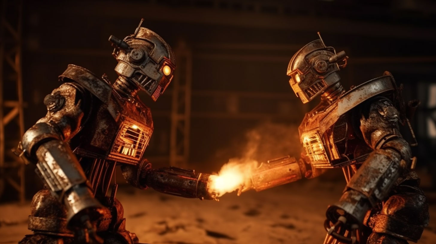 old_rusty_robots_fights_each_other