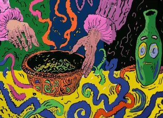 Проверка данных перед слиянием на печати в CorelDRAW или InDesign designerkz_man_mix_two_fluids_in_a_pot_036e1294-1b3a-4dcf-9686-2fba4e285589