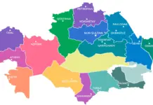 Карта Казахстана в векторе карта Казахстана в векторе