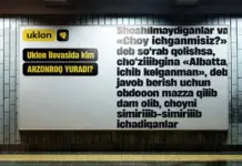 В Узбекистане вышла реклама для тех, кто никуда не спешит uklon seed