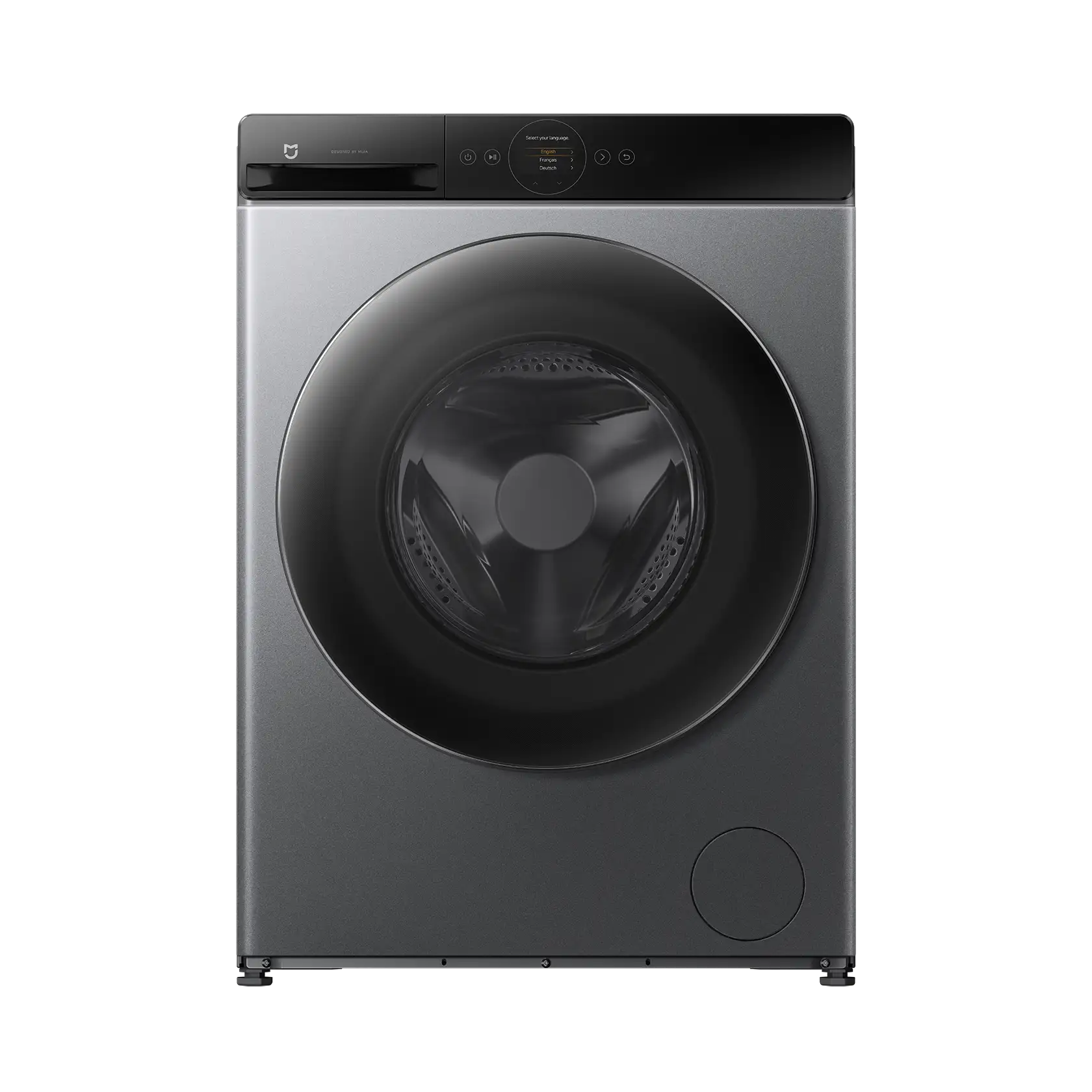Mijia Front Load Washer Dryer Pro 9kg-Grey-Front