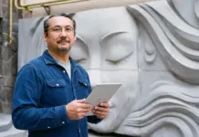 Интервью с Сергазы Нарыновым: как работает производство 3D-печатных изделий из бетона vividforms Сергазы Нарынов